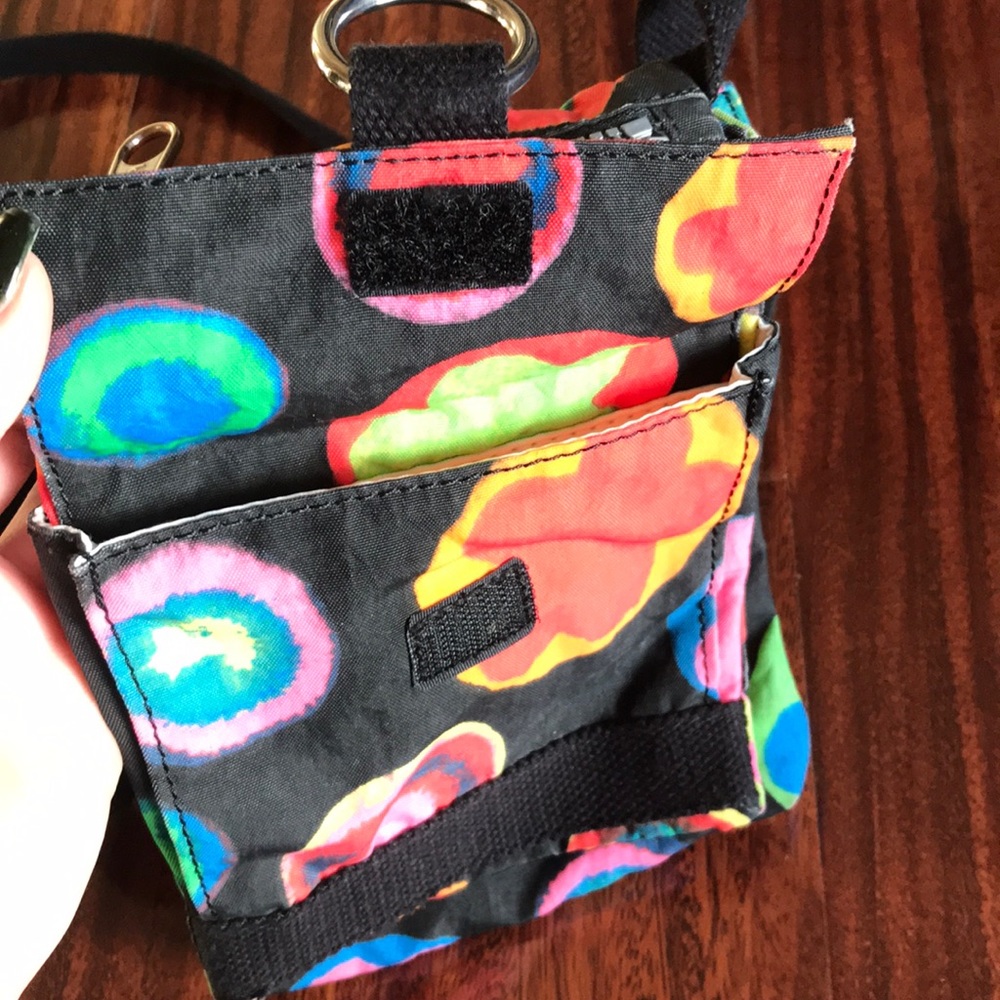 Kipling Black/Multi-Color Small Crossbody Bag - image 5